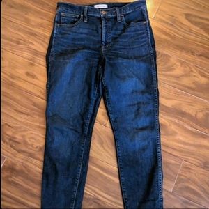 Madewell 10” High Rise Skinny